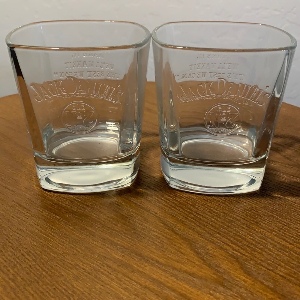 NWOT Jack Daniels Old No 7 quote glass set